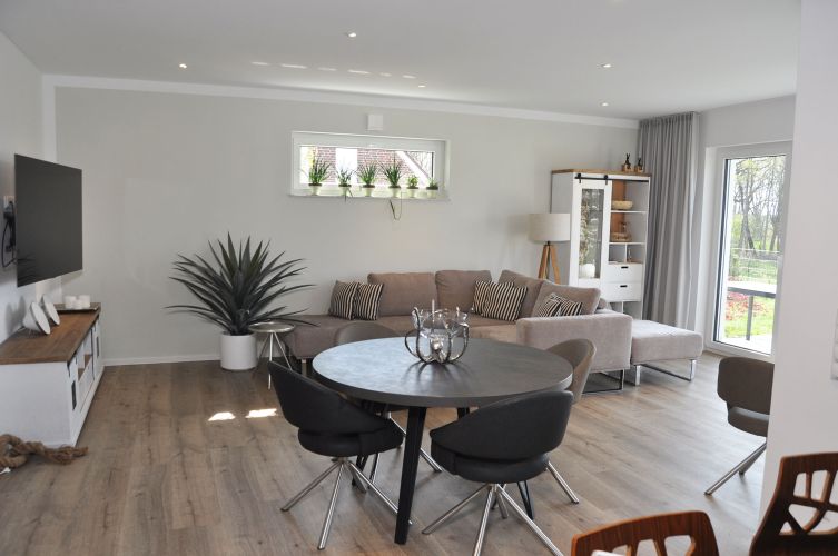 Ferienhaus Lieblingsplatz der Wohnbereich